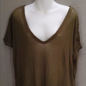 Forever 21 - Sheer Green Woman’s Top